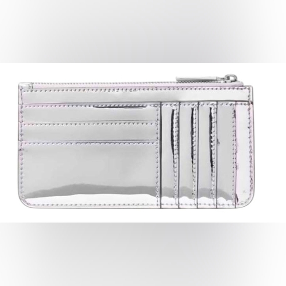 Kate Spade Bridget Mirror Metallic Large Slim Card Holder - Picture 2 of 7